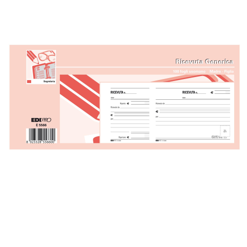 EdiPro BLOCCO RICEVUTA GENERICA MADRE/FIGLIA